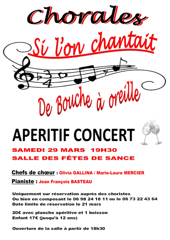 Affiche Samedi 29 mars