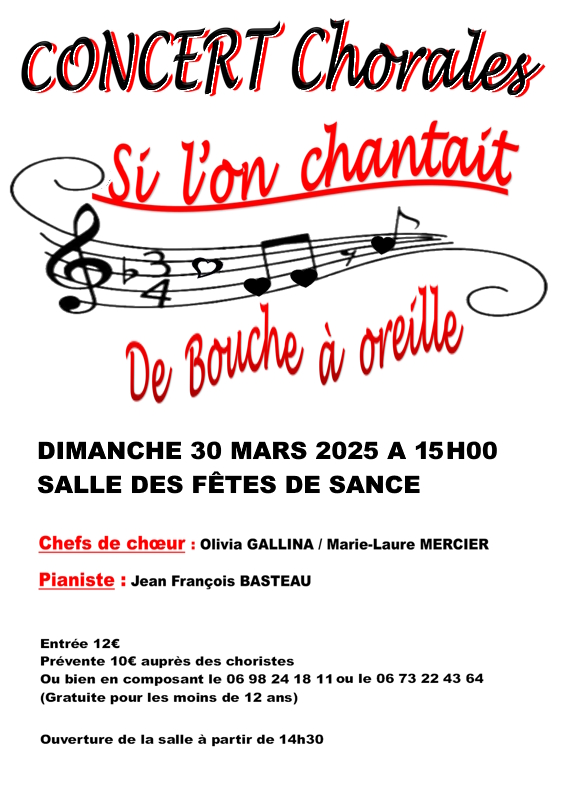 Concert 30 mars 2025